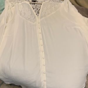 Torrid Harper long sleeve blouse